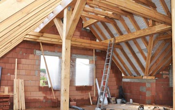 Cow Hill attic trusses